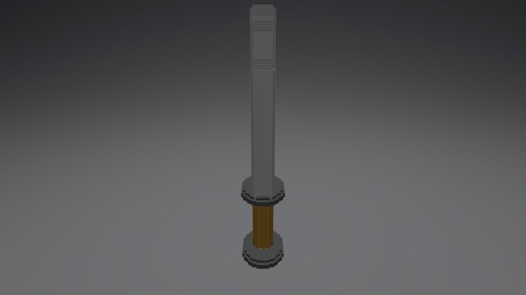Mini Pekka Sword - 3D model by MinerVideoGamer [4d55ed2] - Sketchfab