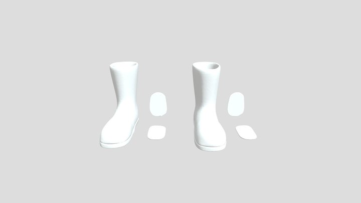 Boot Sketch Measurements 3D Model