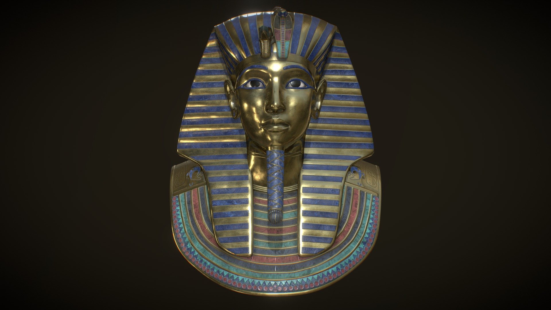 tutankhamun mask