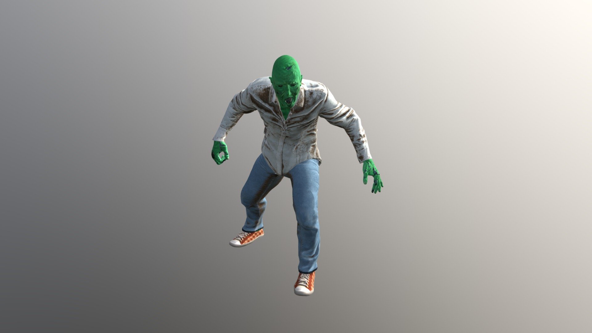 Sketch Fab Zombie Test