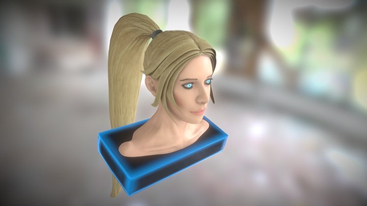 Nova - Heroes of the Storm - Woman -Sculpt 3D Model