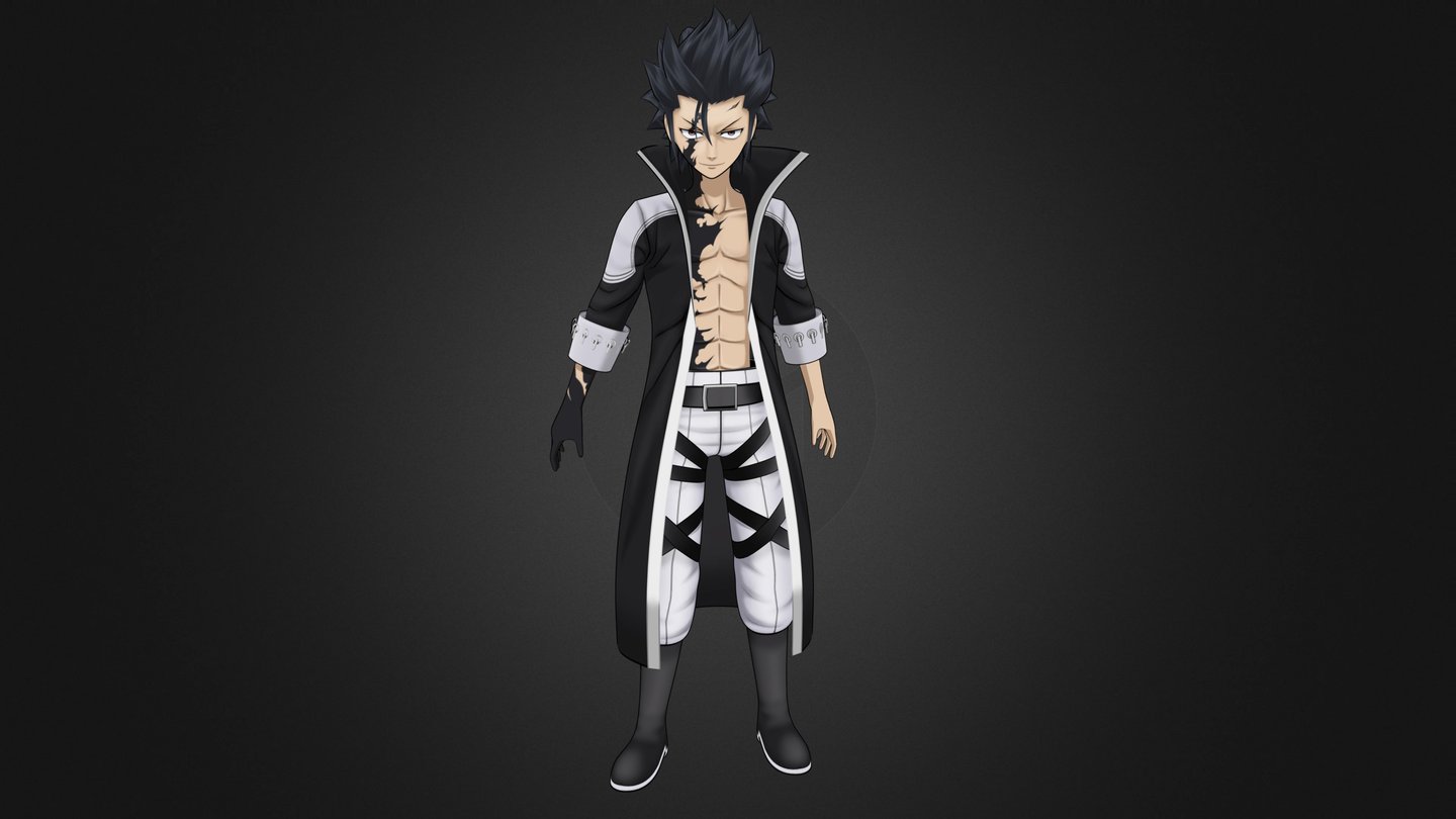 Fairy Tail Gray Full Buster 3d Model By Neilcatorce Neilcatorce 4d577d6 Sketchfab