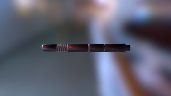 Shock Baton 3D Model
