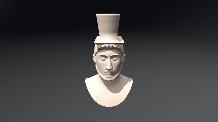 Rosto Realista 3D Model