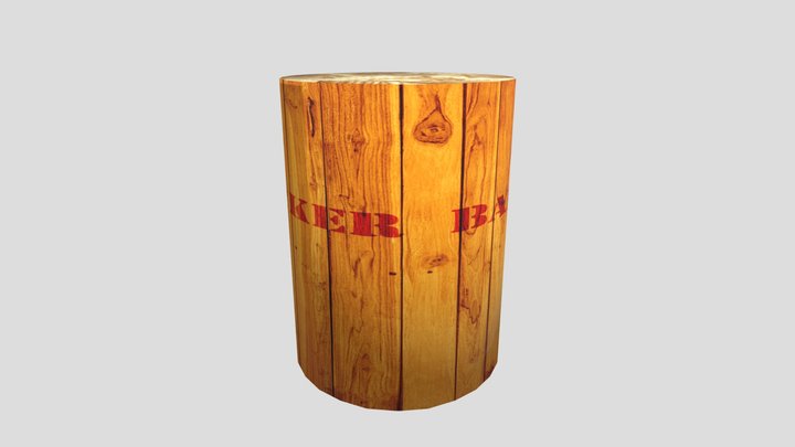 Barrel 3D Model