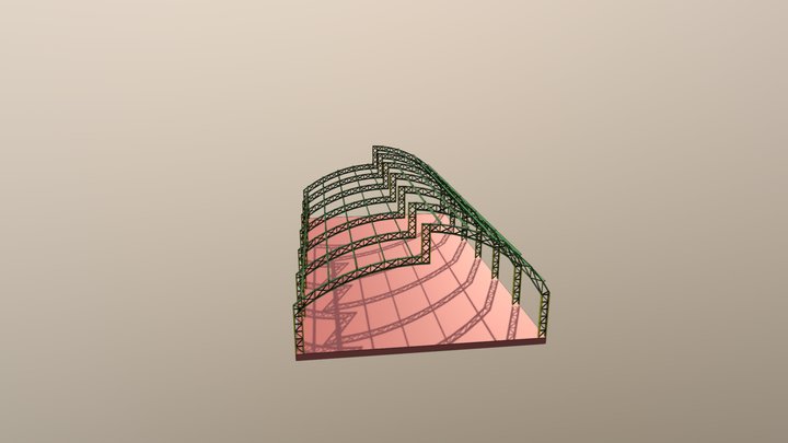 GALPÃO 15X30 3D Model