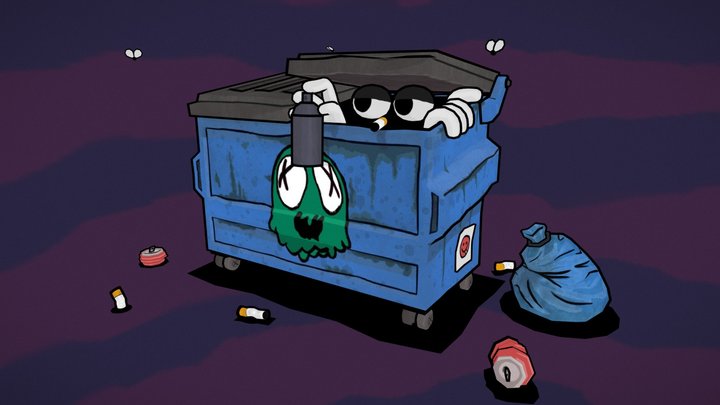 Sludge Life Trash 3D Model