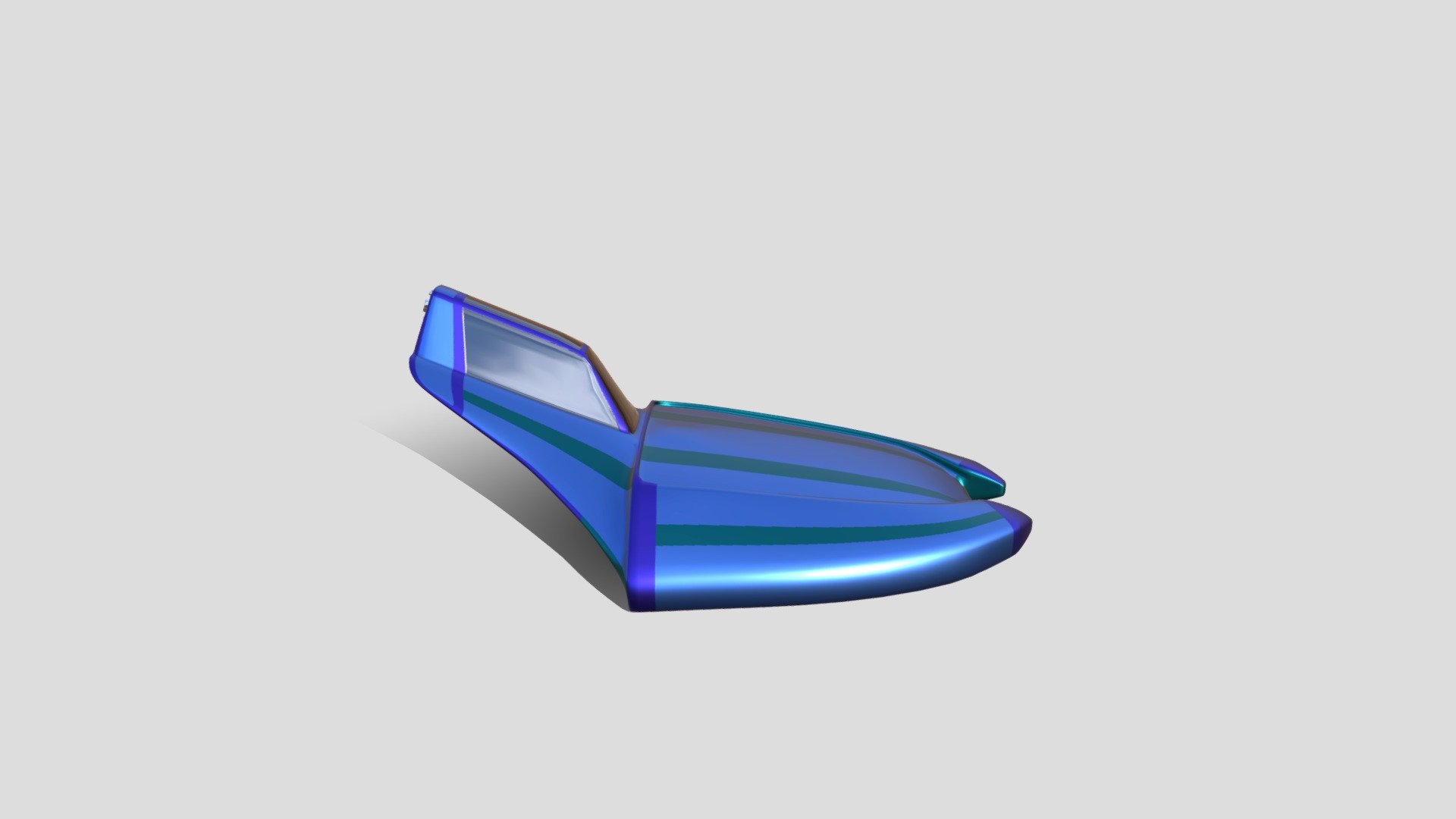 Sci-fi speeder model