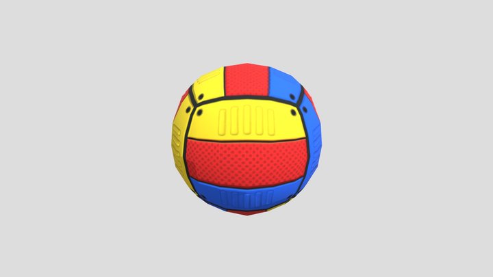 Tricolour Volleyball – Modello 3D gratuito STL