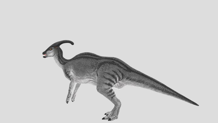 JWCC Grey Parasaurolophus – Modello 3D gratuito STL