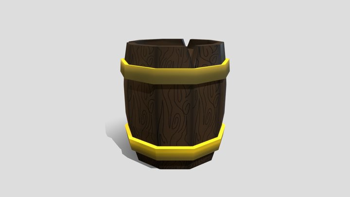 Barrel Resub 3D Model