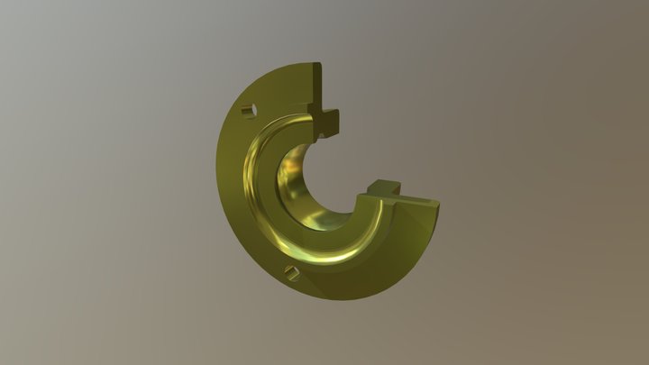 Copa De Chumacera Fija 3D Model