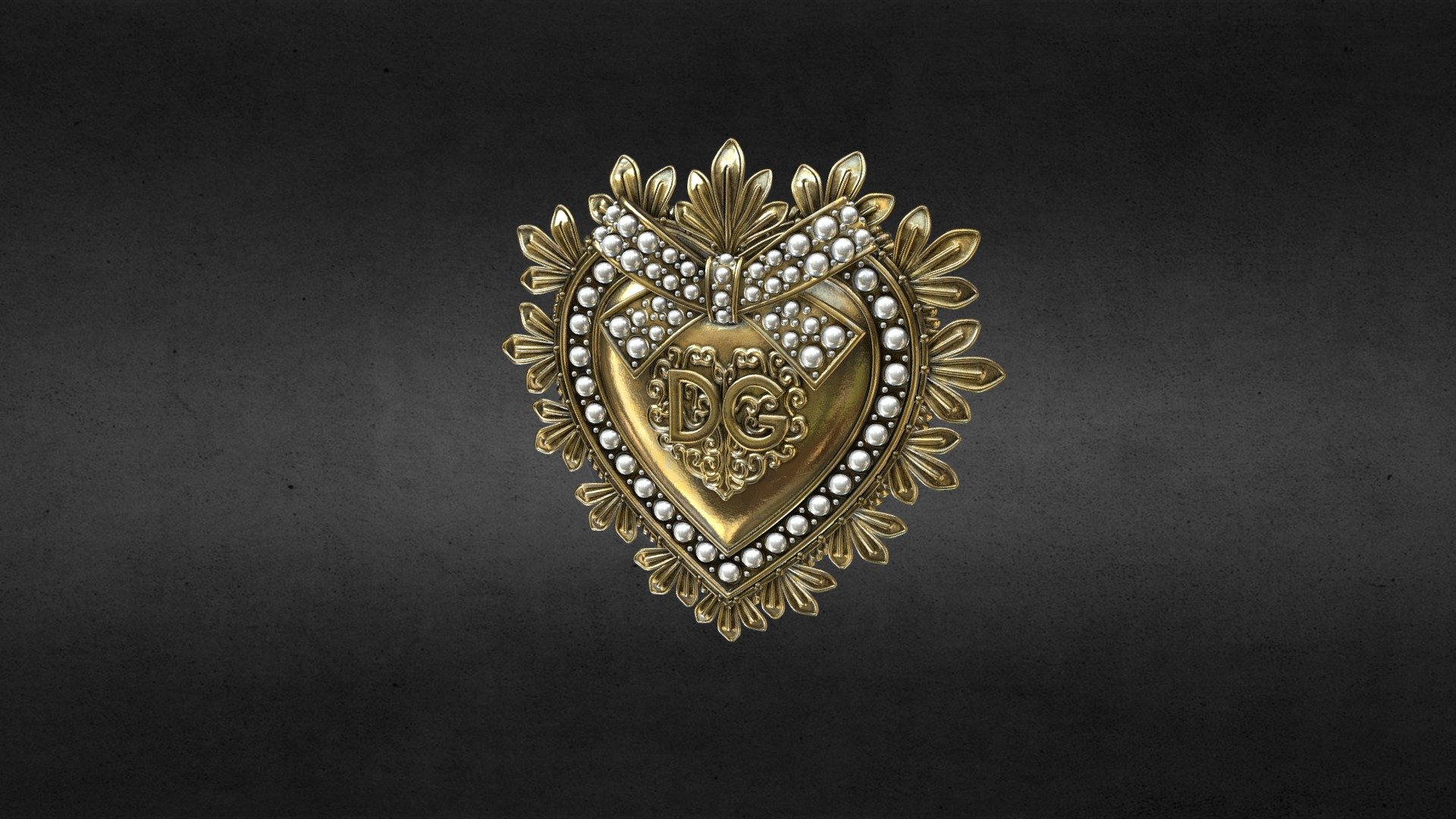 Cuore sacro - 3D model by uprising [4d5d28c] - Sketchfab