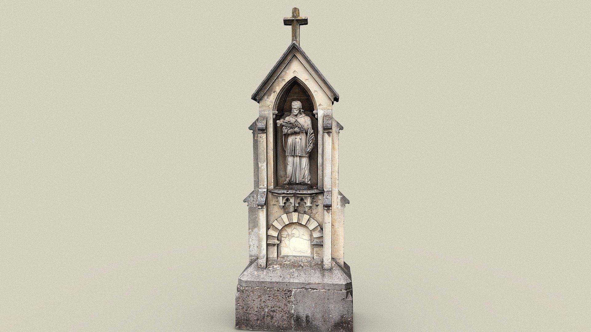 Nepomuk-Denkmal — Sketchfab embed 3D viewer
