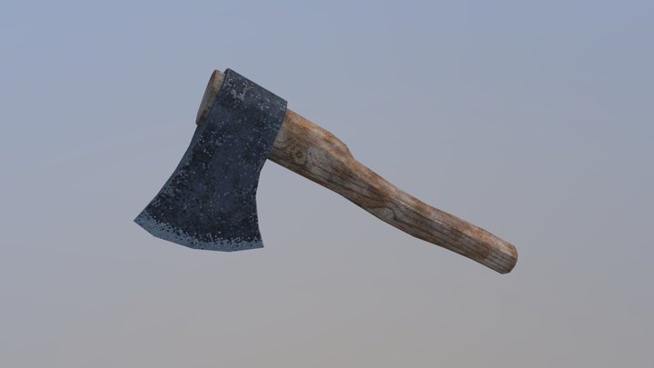 Axe stylized psx/ps1 3D Model
