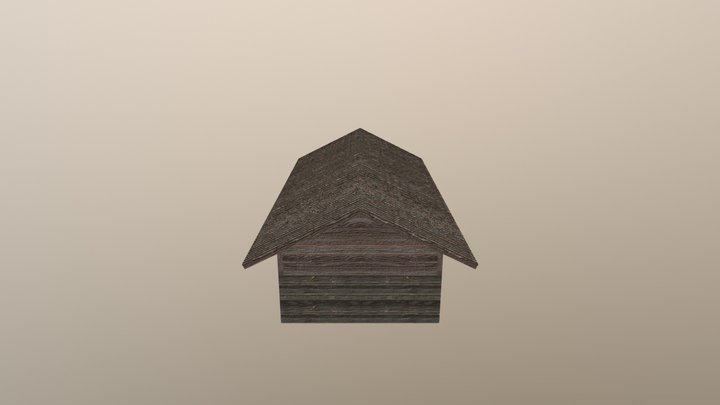Vietnam War Base Camp - Bunker Large 3D Model
