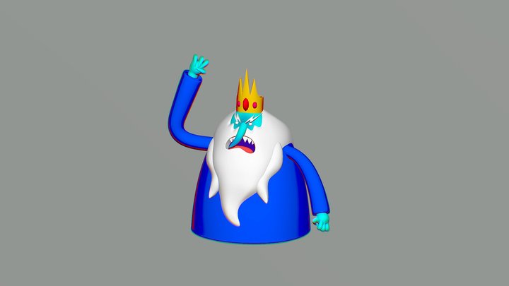 icekingsketchfab2 3D Model
