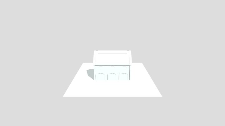 The Building Model 3D Model