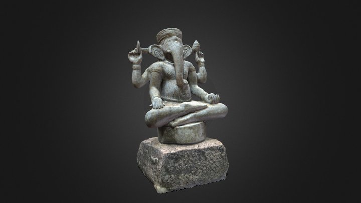 Thần Ganesha 3D Model