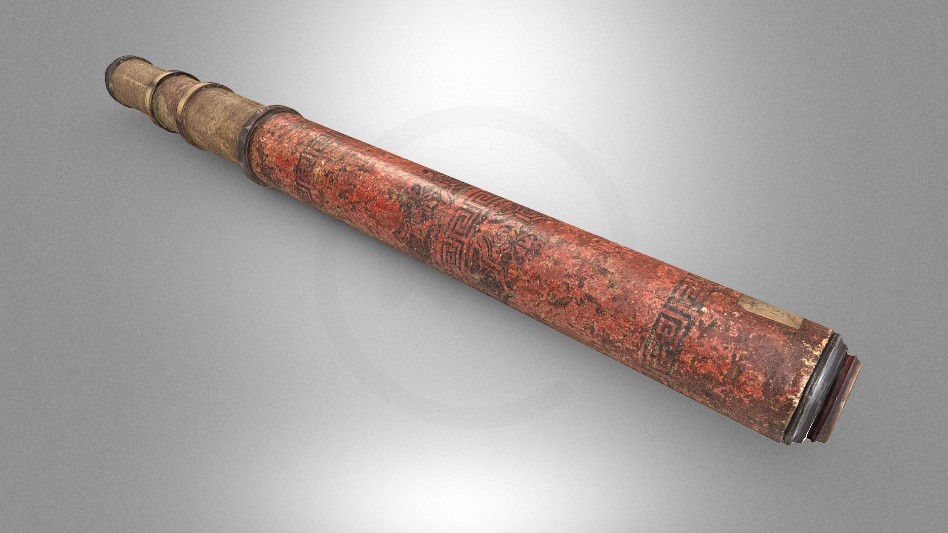Refracting telescope.