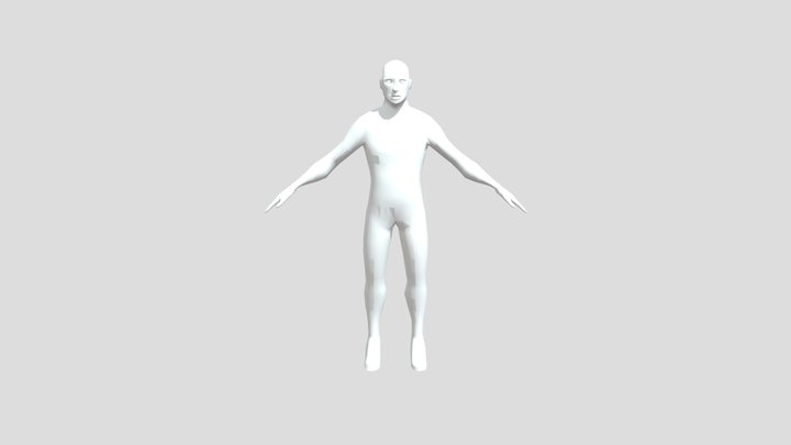 Human basemesh 3D Model