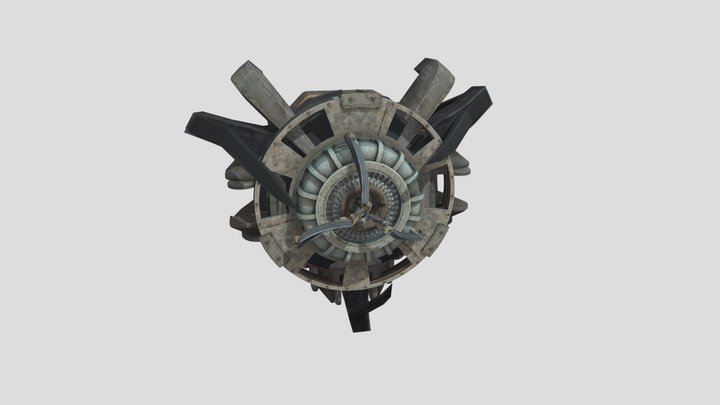 Titan Tvman Core 3D Model