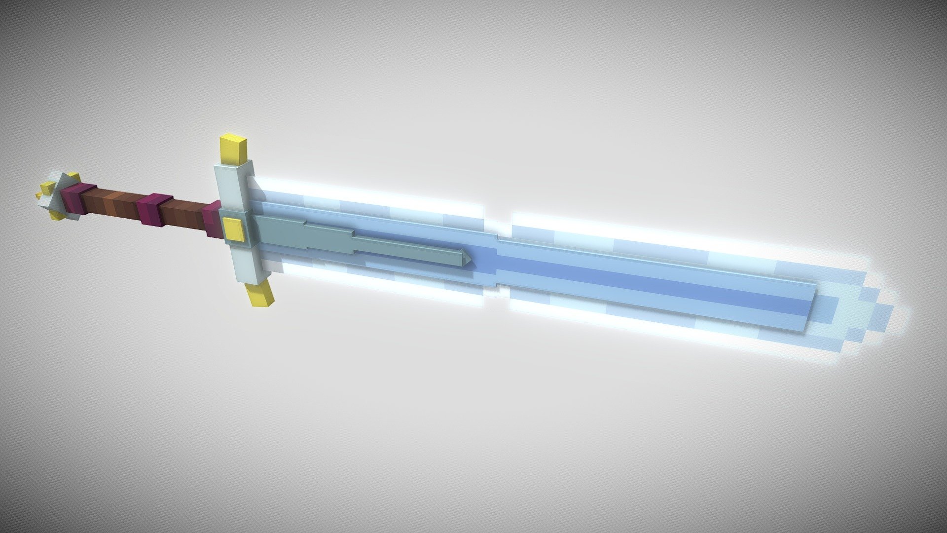 Minecraft-sword 3D models - Sketchfab