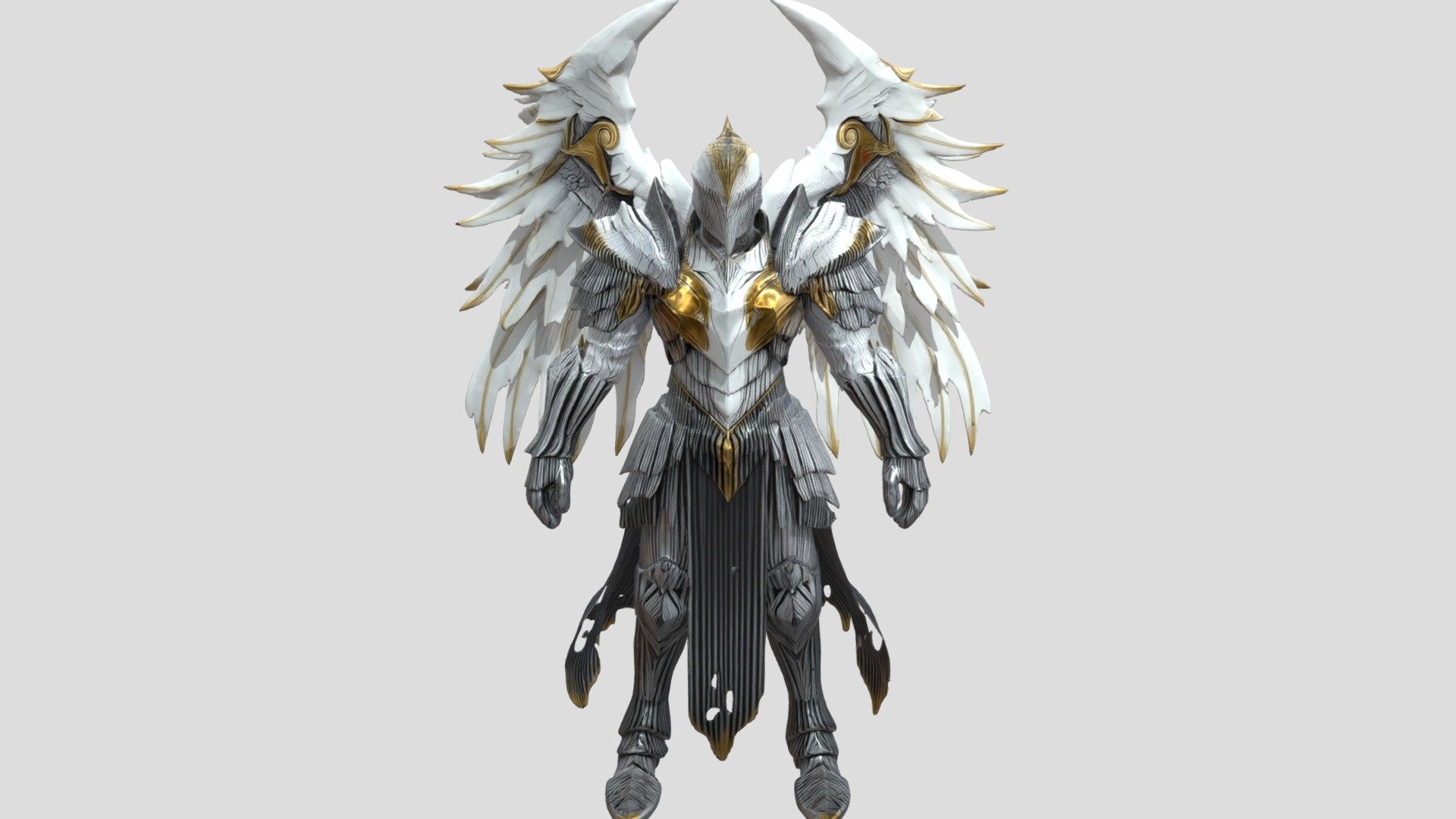 Dark Angel Knight - Download Free 3D model by Ognomdrol [4d621ba ...