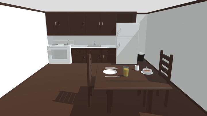 Kitchen 3D Model