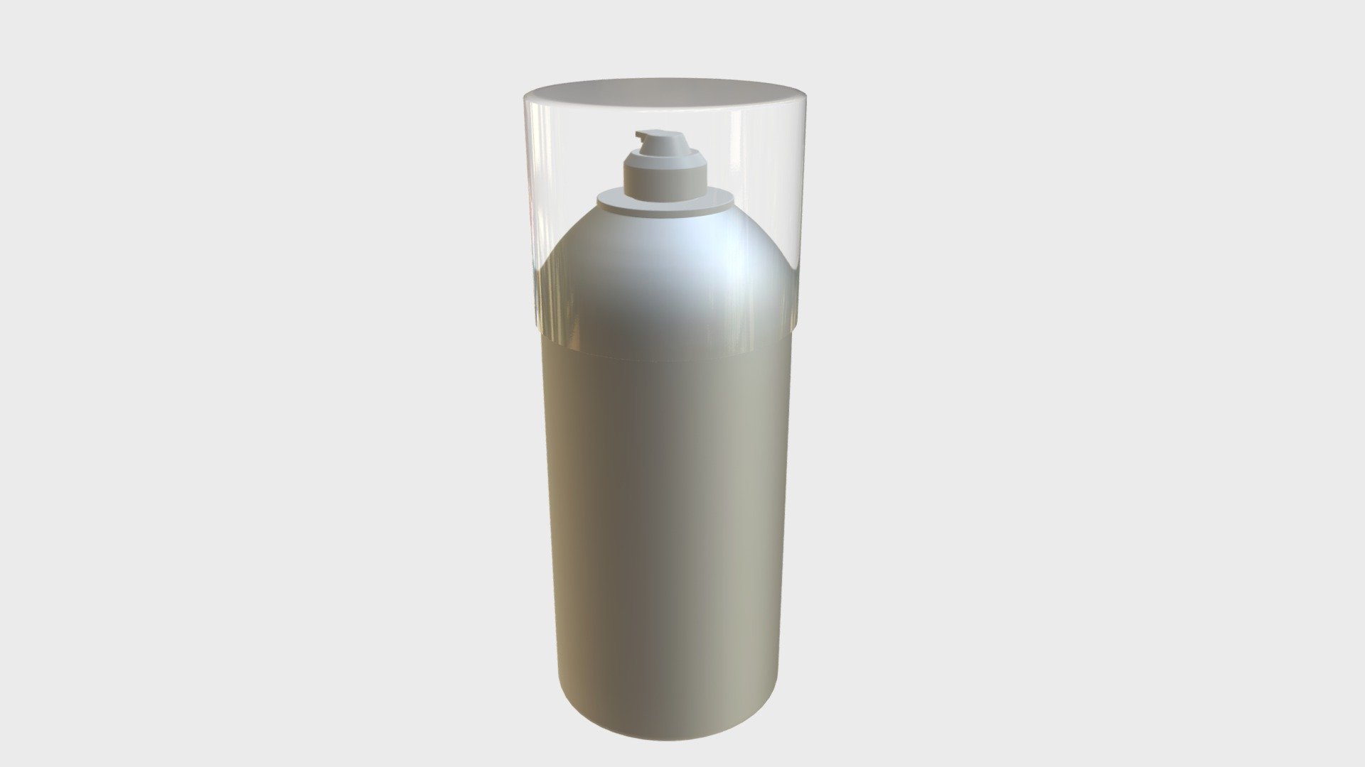 Foam Bottle 3D model