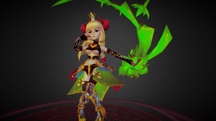 Zellha 3D Model