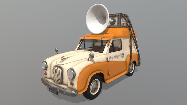 Austin A35 - Wallace & Gromit: The Big Fix Up 3D Model
