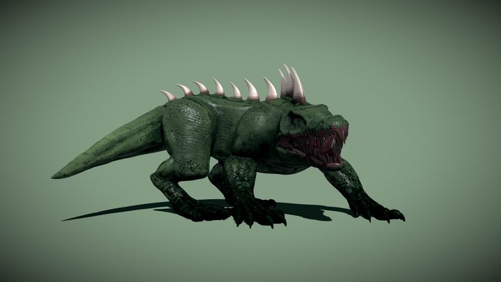 Scp-682 3D models - Sketchfab