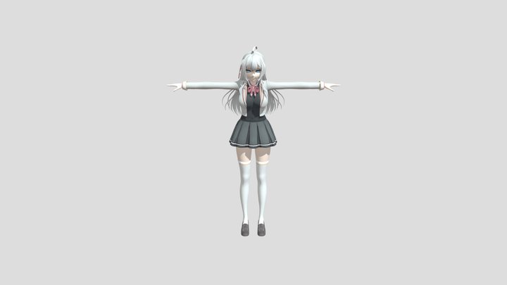 Alya Sometimes Hides Her Feelings in Russian - A 3D Model
