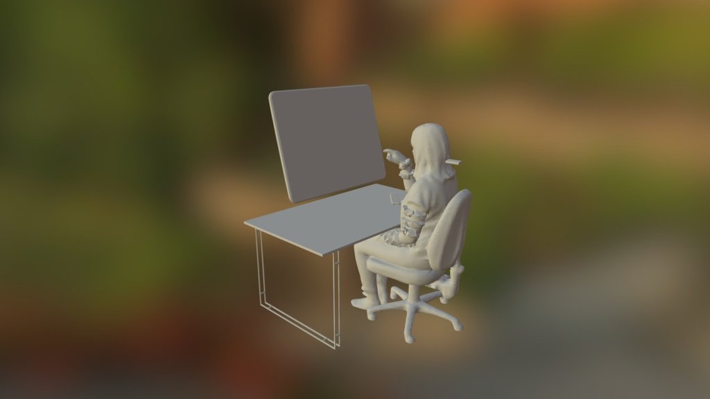 Rough Draft 3/2 - 3D model by Allie Bergson (@abergson) [4d68616 ...