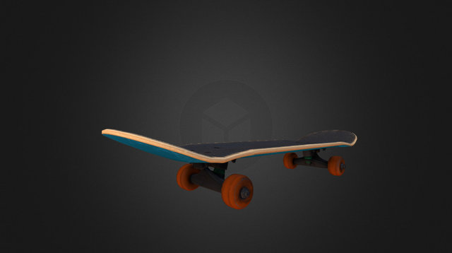 Skateboard_LyndonHamer 3D Model