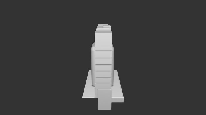 Turnstile Door 3D Model