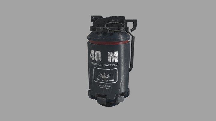 flashGrenade 3D Model