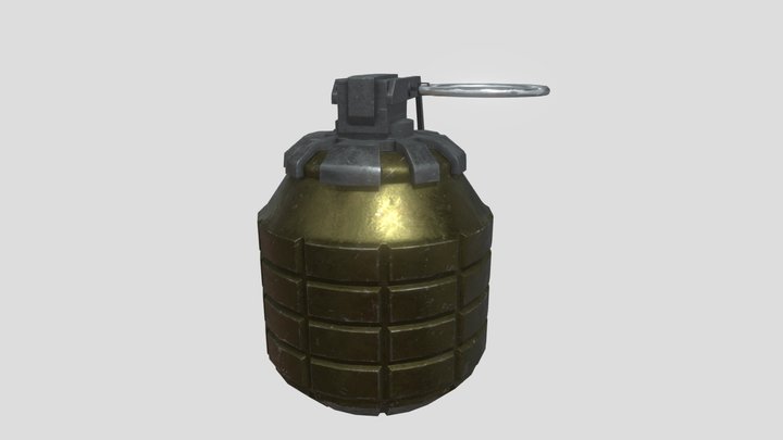 Grenade 3D Model