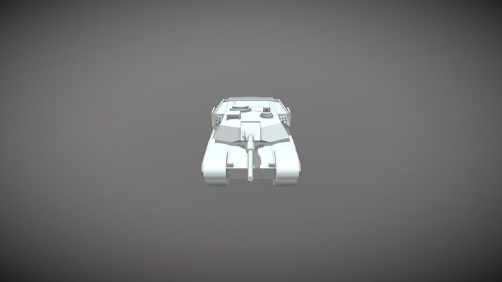 M1A2 Abrams MBT 3D Model