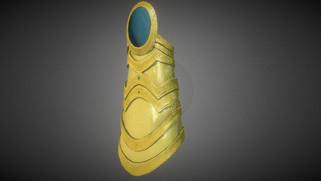 Beyond Oasis/Story of Thor, Golden Bracelet 3D Model