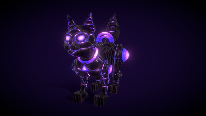 Chat_lowpoly 3D Model