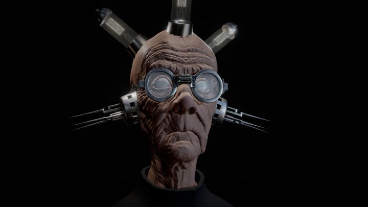 Steampunk GF 3D Model