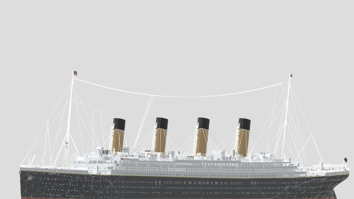 Titanic 3D Model