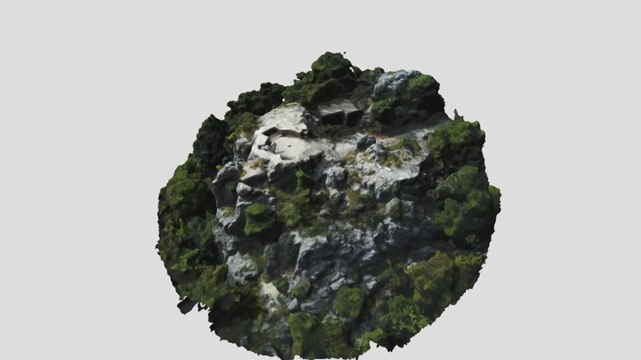 Herceg-Novi Mountain Fortress 3D Model