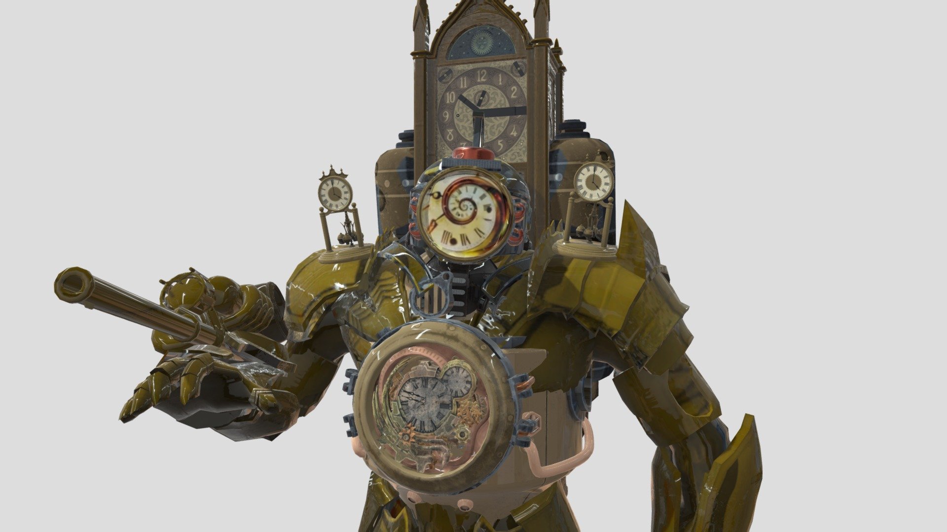 Titan Clockman - Download Free 3D model by BroThinksHesInTheNBA ...