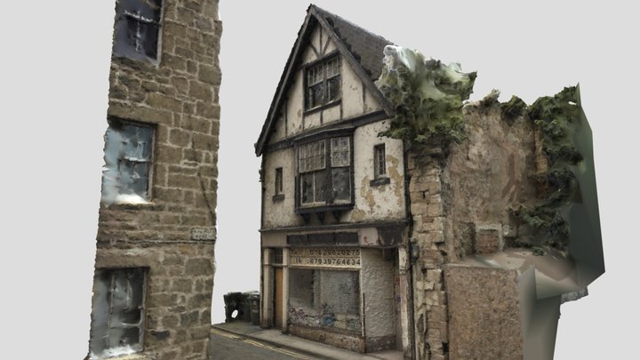 Tudor style building, Haddington 3D Model