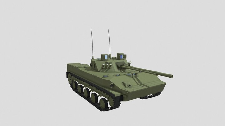 BMD-4 3D Model