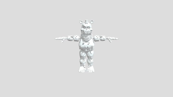 Nightmare-fredbear-help-wanted 3D Model