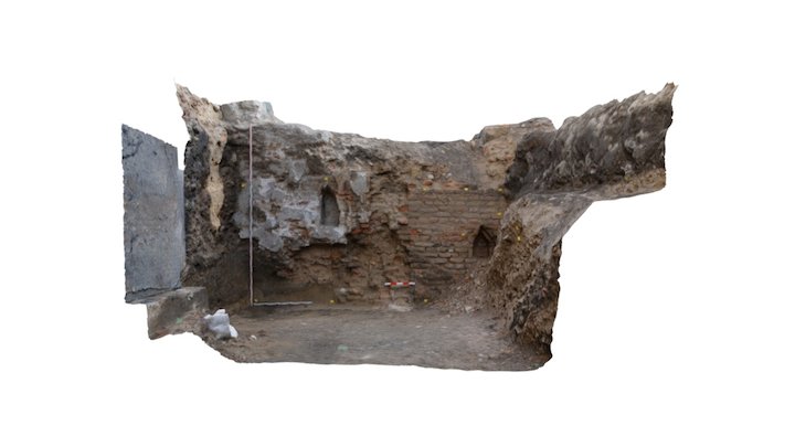 Speyer archäologische Ausgrabung 3D Model